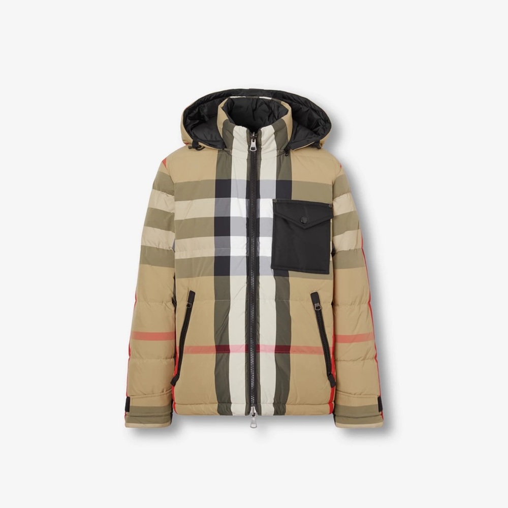 60% off! Authentic Burberry Reversible Recycled Nylon Re:Down® Puffer Jacket XXL